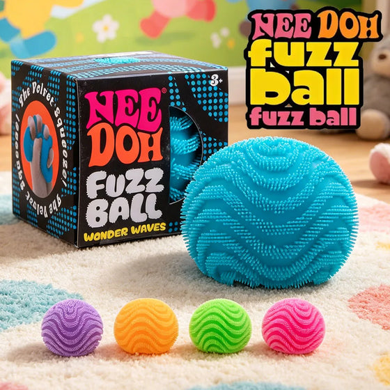 NeeDoh Fuzz Ball Blind Box Series Desktop Ornament Stress Relief Toys